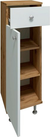 VCM Midischrank Nilosi in Beige und Weiß, B/T/H: 30 x 30 x 95 cm - Bild 1