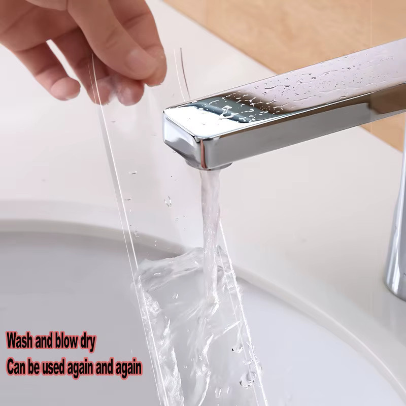 Transparentes Nano doppelseitiges Acryl-Klebeband, wasserfest und spurlos, Breite: 20,0 cm, Tiefe: 5,0 cm - Bild 6