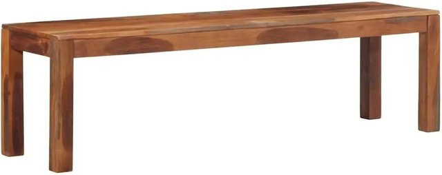 vidaXL Bank aus Massivholz Akazie in Braun, B: 160 cm, H: 45 cm, T: 40 cm - Bild 1
