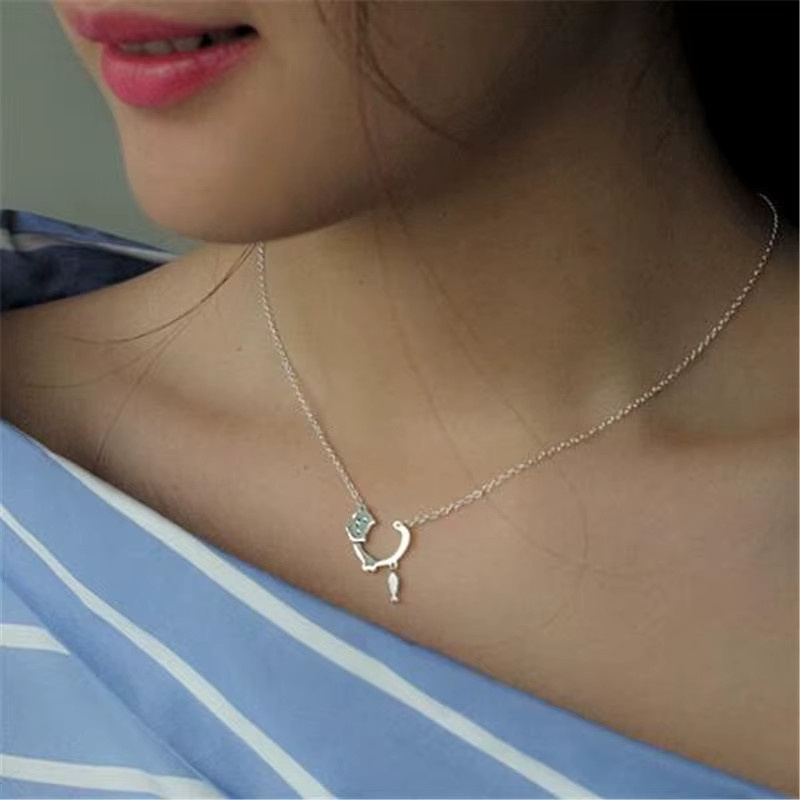 GaGa-Duck Halskette, 925 Silber, Unisex - Bild 4