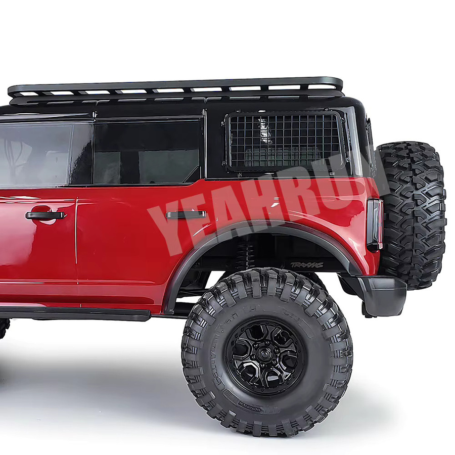 YEAHRUN Metallfenster-Schutznetz für TRX-4 TRX4 Bronco, 3-teiliges Set, Zubehör - Bild 5