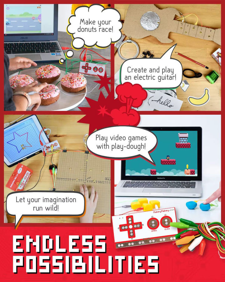 Joylabz Makey STEM-Kit, Lernset - Bild 4