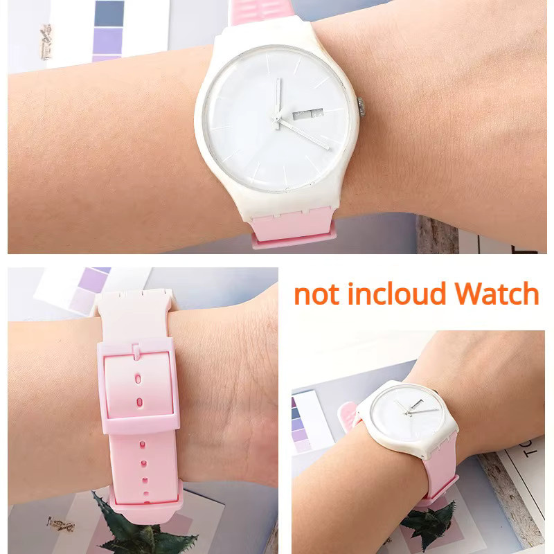 Uhrenarmband Silikon, Bunt, Unisex - Bild 3