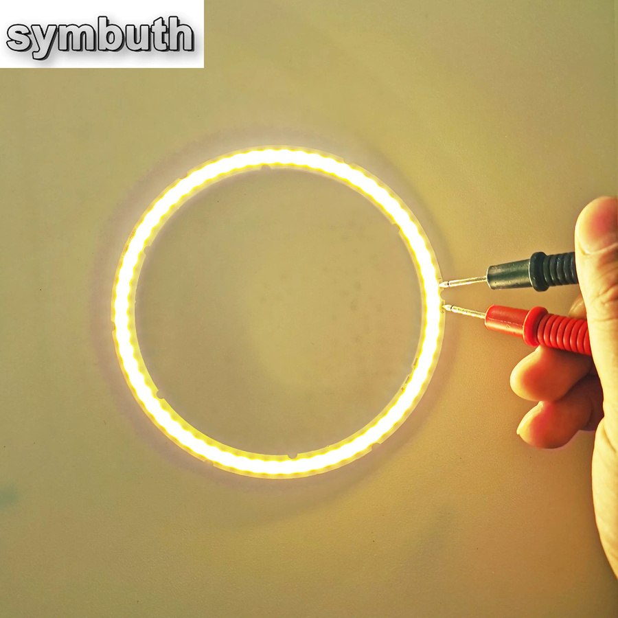 Symbuth Ringförmige LED COB Lichtquelle mit Fernbedienung, Dimmbar, Warmweiß, Durchmesser: 60-120 mm - Bild 2
