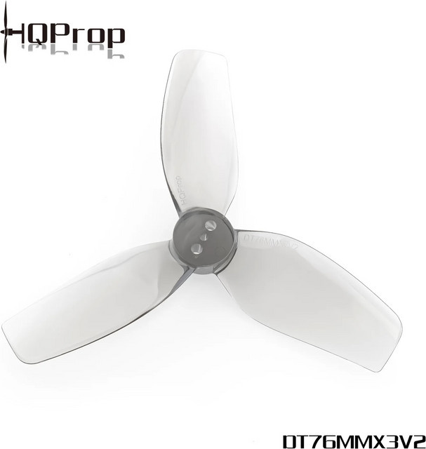 HQProp 3-Blatt-Propeller, DT76MMX3 V2, Kunststoff - Bild 1