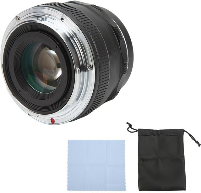 Sony E-Mount 25mm F1.8 Weitwinkelobjektiv für APS-C Kameras, manueller Fokus, Grau - Bild 1