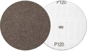 PFERD Compactkorn Klettscheibe KR A120 CK Ø 125 mm für Feinschliff mit dem Winkelschleifer in Grau - Bild 1