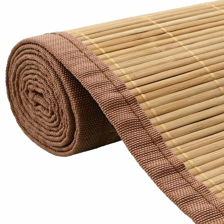 vidaXL Bambus Teppich Braun B: 100 cm, T: 160 cm - Bild 4