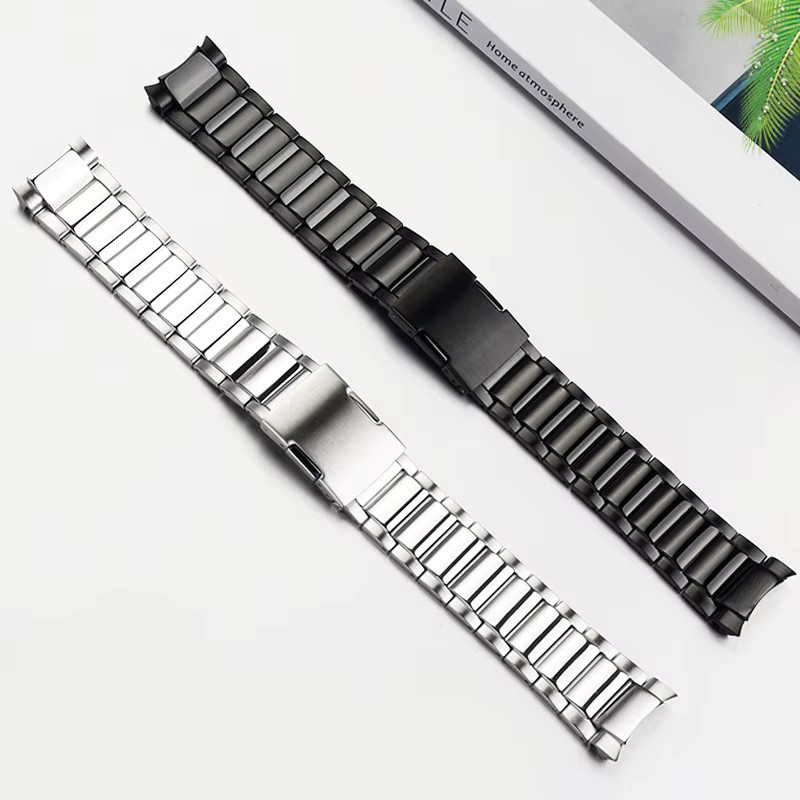 Casio Uhrenarmband Edelstahl, Silber, Herren, 22 mm - Bild 1