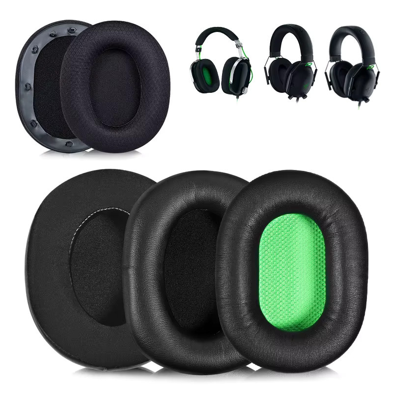 Razer Ersatz-Ohrpolster aus Memory-Schaum für BlackShark V1 V2 V2 SE Pro Kopfhörer - Bild 2