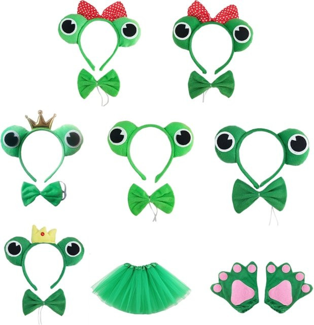West Biking Haarband und Kragen, Frosch, Cartoon-Tier - Bild 1