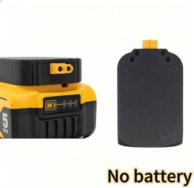 DeWALT DIY-Adapter XT60-Buchsenadapter für 20V Lithium-Akkus mit USB-C Anschluss - Bild 1