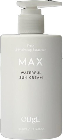 OBGE Max Waterfull Sonnenschutz Creme, 300 ml, Unisex