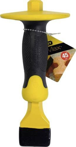 Stanley FatMax Maurermeisel mit Handschutz in Stone und Yellow, Breite: 45 mm - Bild 1