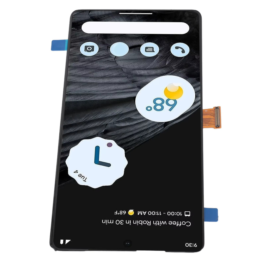 Qiilu OLED Display Digitizer Baugruppe mit Touchscreen für Google Pixel 7 Pro 5G in Schwarz inklusive Reparaturwerkzeugen, 6,7 Zoll, 3120 x 1440 Pixel - Bild 6