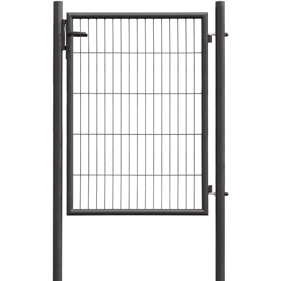 Einzeltor für Einstabmattenzaun in Anthrazit, Breite: 125 cm, Höhe: 100 cm - Bild 2