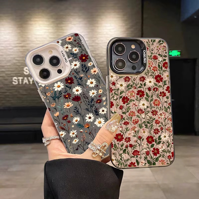Vintage Art Flowers Handyhülle für Samsung Galaxy A-Serie (A17 A07 A16 A06 A35 A55 A25 A05S A15 A56 A54 A36 A34 A24 4G 5G) Matte Cover in Multicolour - Bild 1