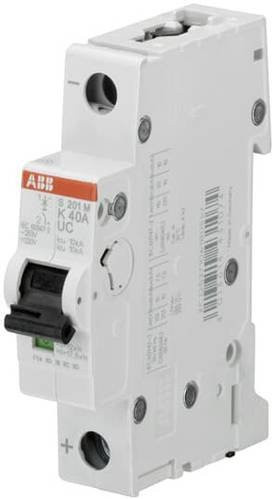 ABB S201M-K63UC Leitungsschutzschalter 1-polig 63A weiß - Bild 1