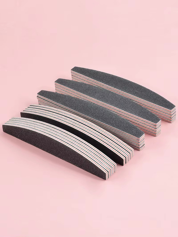 klimonla Nagel Feilen, Schwarz, Halbmond, Unisex - Bild 2
