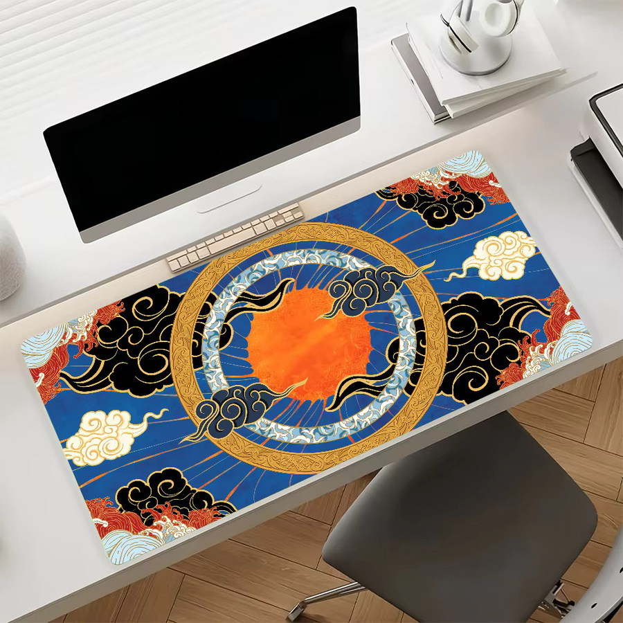 Art Amaterasu Mauspad Multicolor rutschfeste Gamer-Schreibtischunterlage für Laptop und Büro - Bild 6