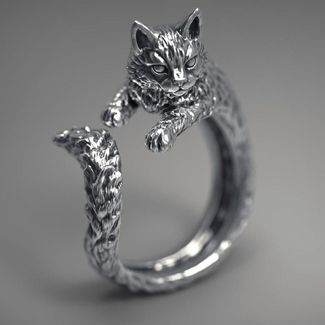 LENNIK Ring, Silber, Unisex, verstellbar - Bild 1