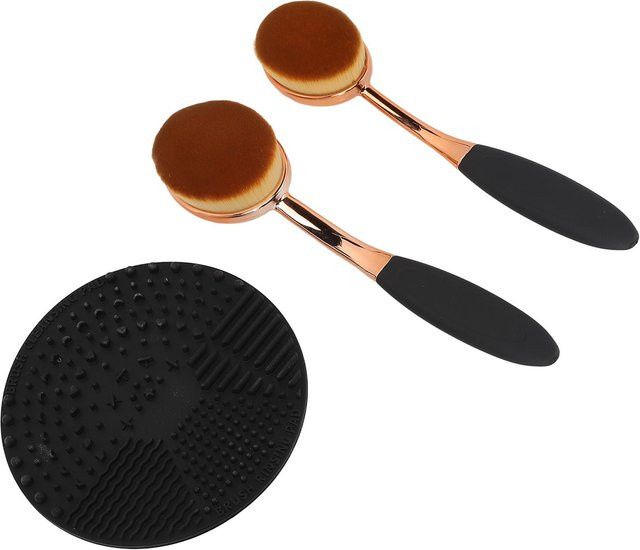 GoolRC Sonnenschutz-Applikator-Pinsel mit Schutzkappe, 2 Stück, Brown - Bild 1