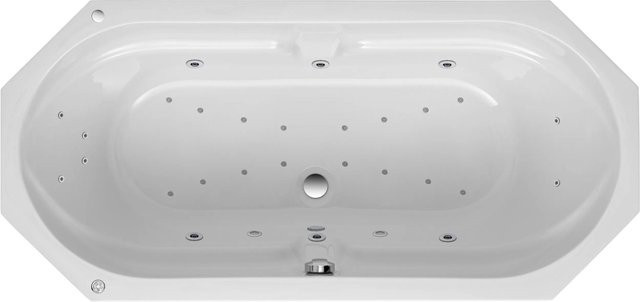 Whirlpool Ottofond Sicilia Exklusiv in Weiß B: 170 cm, T: 75 cm - Bild 1