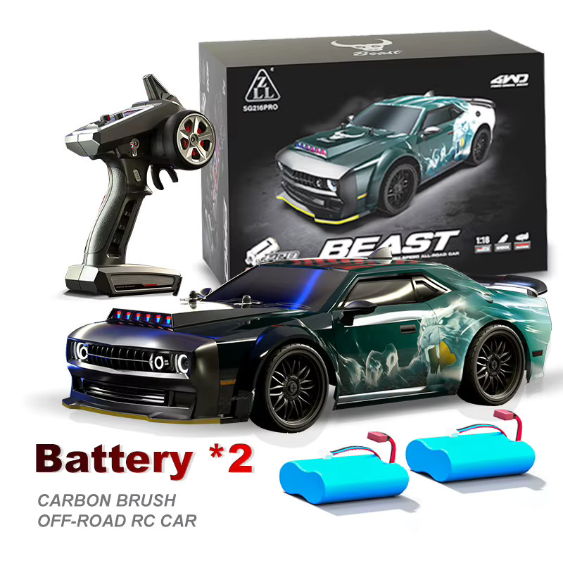 ZNLYRION RC Drift-Auto, 1:16 Maßstab, ferngesteuert, mit LED-Lichtern, ab 14 Jahren - Bild 7