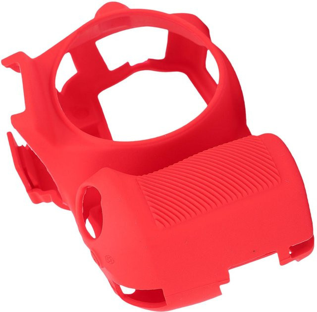 3CZY Silikonhülle für Nikon D3500 in Rot, rutschfeste und weiche Schutzhülle - Bild 1