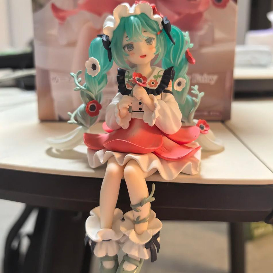FuRyu Hatsune Miku Blumenfee Anemone Figur 14cm - Bild 3
