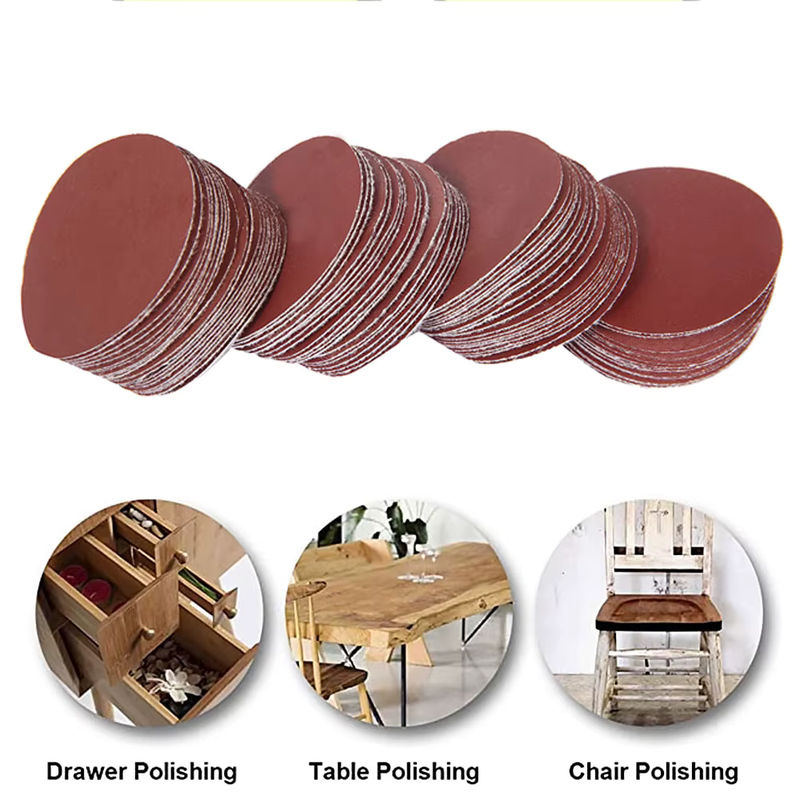 Toorise Schleifscheiben Pad Kit mit Schleifpapier 60-1000 Körnung und Polierpads, 2 Zoll, Mehrfarbig - Bild 2