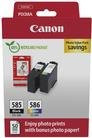 Canon Photo Value Pack PG-585 und CL-586 Tintenpatronen-Set für PIXMA TS7650i und TS7750i, Schwarz und Mehrfarbig - Bild 1