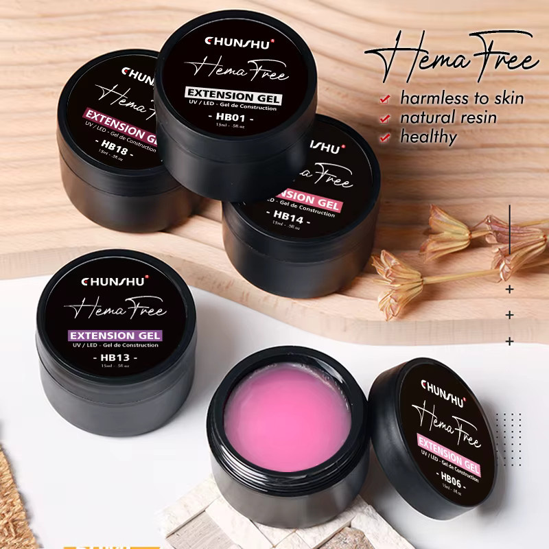 Chunshu Builder Nagelgel, 15 ml, Glänzend, Hema-frei - Bild 5
