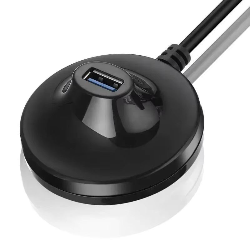 BSN USB 3.0 Verlängerungskabel mit Sockel, männlich zu weiblich, Schwarz, Länge: 1,5 m - Bild 6