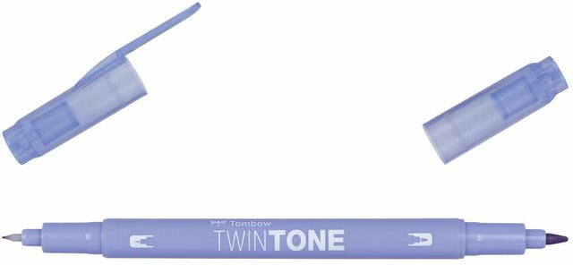 Tombow TwinTone Fasermaler Ink in Pale Purple für Erwachsene - Bild 1