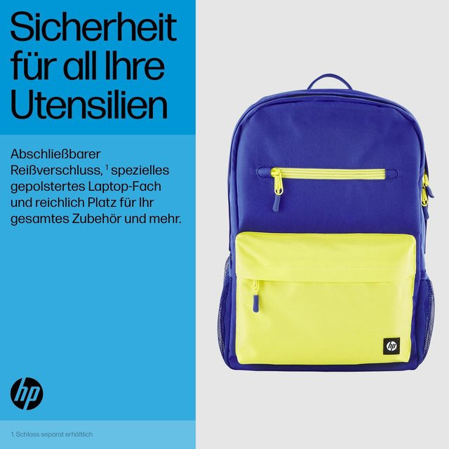HP Campus Rucksack in Blau (7K0E5AA) - Bild 1