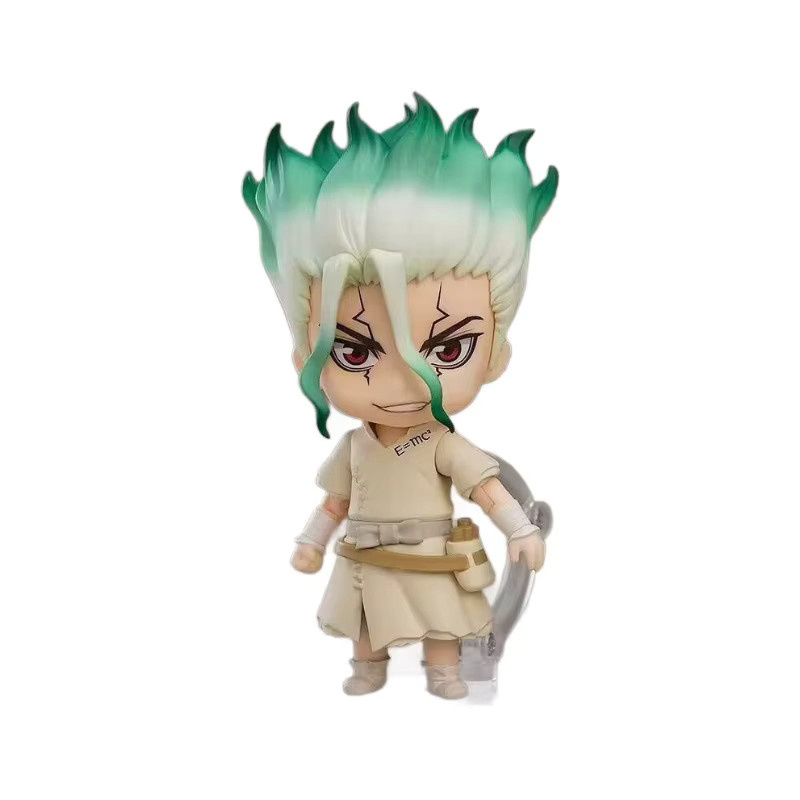 Good Smile Dr. Stone Senku Ishigami Face Swap, bewegliche Anime-Actionfigur - Bild 2