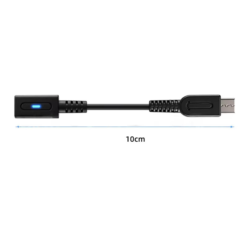 Nintendo USB-C PD Ladekabel für Wii U Konsole und Controller in Schwarz - Bild 4