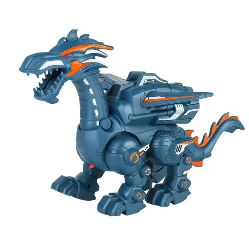 CONUSEA Dinosaurier, Elektrisches Spielzeug, mit Wasser Spray und Licht, Blau - Bild 5