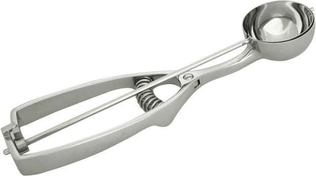 Schneider Eisportionierer aus Edelstahl in Silber, Länge: 24,5 cm, Breite: 6 cm, Durchmesser: 5,6 cm - Bild 1