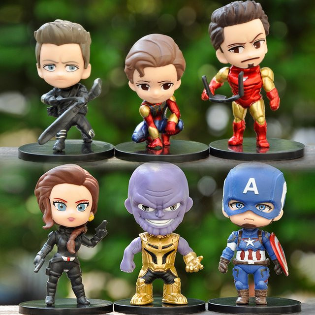 Hot Toys Marvel The Avengers Captain America Iron Man, Modellfiguren, mit beweglichen Gelenken - Bild 1