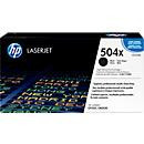 Original HP Toner 504X CE250X Schwarz für Laserdrucker mit 10.500 Seiten Kapazität - Bild 2