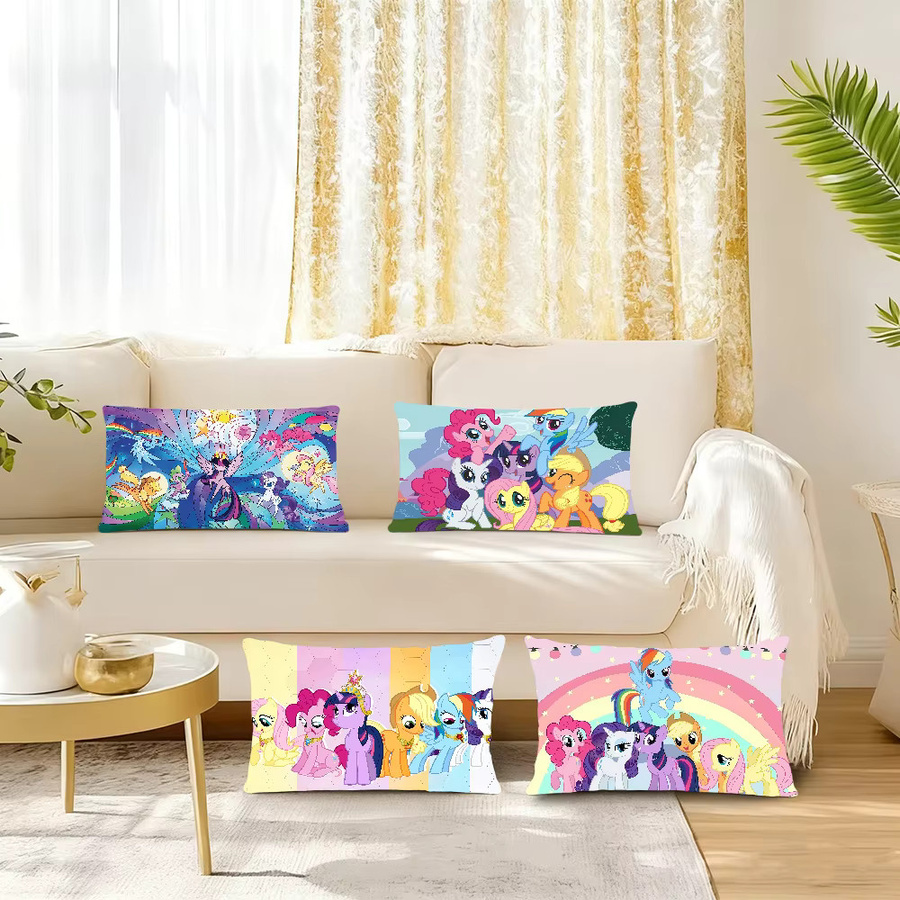Potdemiel My Little Pony Kissenbezug mit Cartoon-Print, rechteckig, Mehrfarbig, B/H: 50 x 30 cm - Bild 2