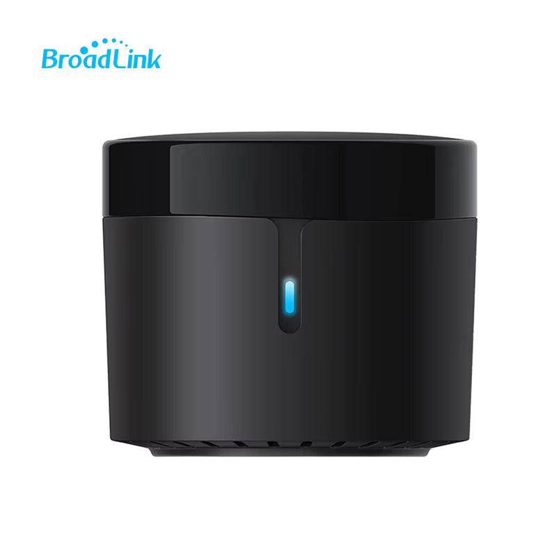 Broadlink RM4 Mini IR Fernbedienung für Klimaanlage und TV-Set-Top-Box mit HTS2 Temperatur- und Feuchtigkeitssensor in Schwarz, kompatibel mit Google Home und Alexa - Bild 6