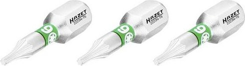 Hazet TX-Bit T6 6,3 mm Sechskant massiv, Farbe: Silber - Bild 1