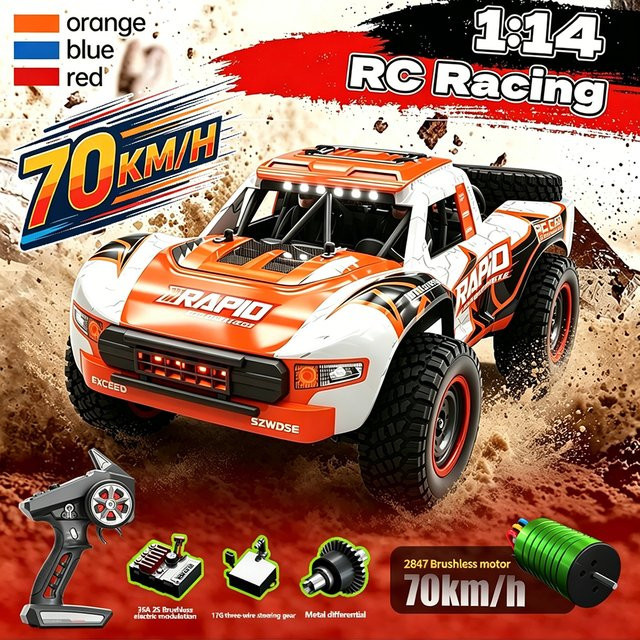 WLtoys Q130 RC Offroad-Auto, 1:14, ferngesteuert, ab 14 Jahren - Bild 1