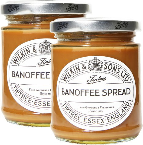 Wilkin & Sons Tiptree Bananen-Karamell Aufstrich 2 x 420 g - Bild 1