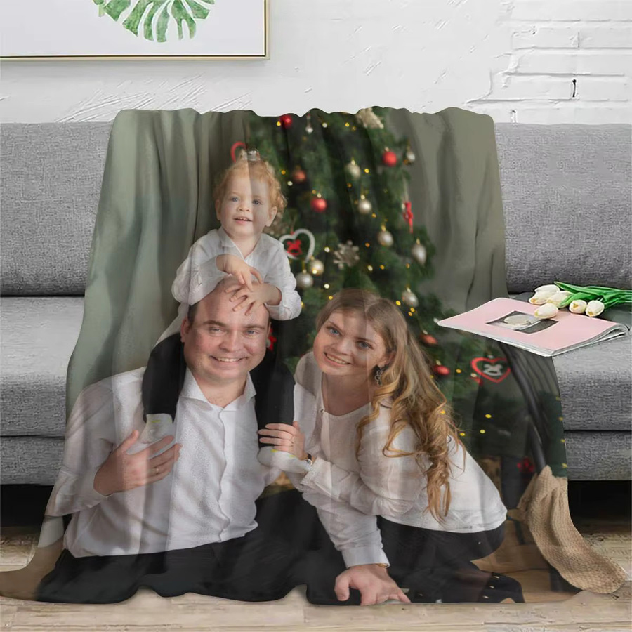 Personalisierte Fotodecke von SRH aus weichem Flanell in Multicolour - Bild 3