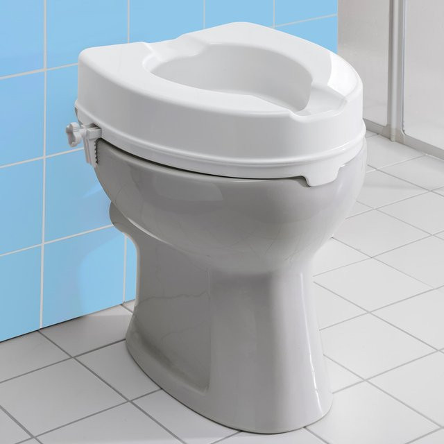 Toilettensitzerhöhung von REHAFORUM MEDICAL in Weiß - Bild 1