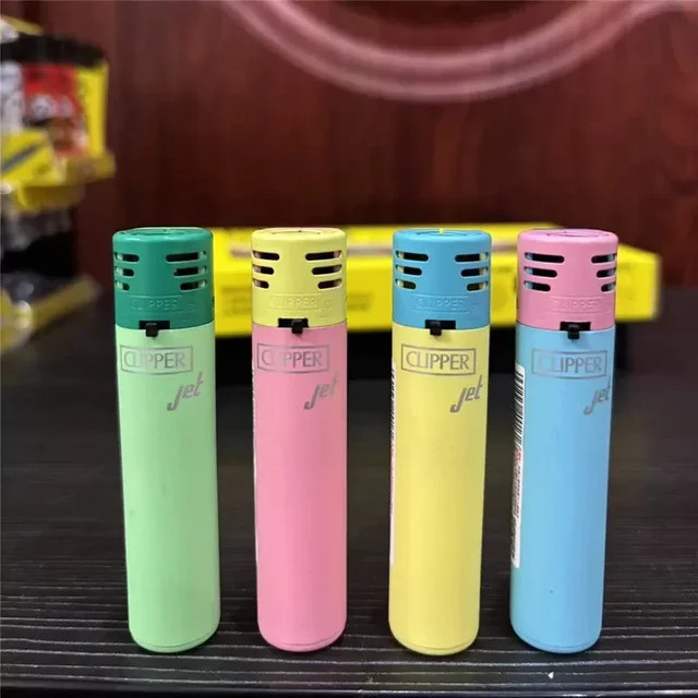 Clipper Farbverlaufsfeuerzeug Macaron Multicolour winddicht und wiederbefüllbar - Bild 1